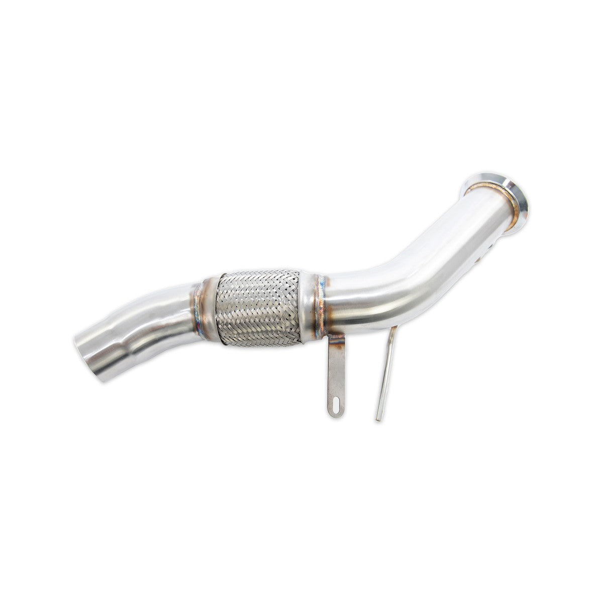Edelstahl Downpipe passend für BMW 5er E60 E61 2005-2008