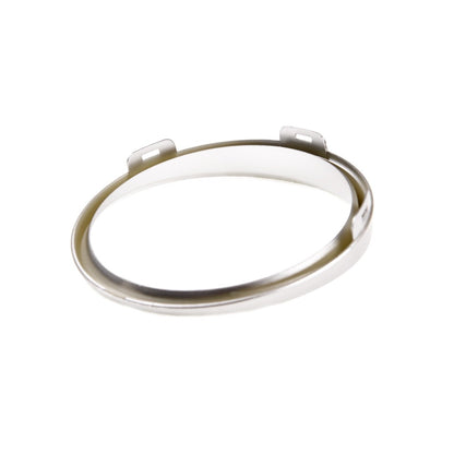 Silberne Armaturenbrett-Ringe passend für BMW 3er E90 E91 E92 E93 2005-2011