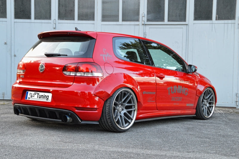 Radlaufverbreiterung 4 tlg. Volkswagen Golf 6, 1K Bj.: 2008-2013 Carbon
