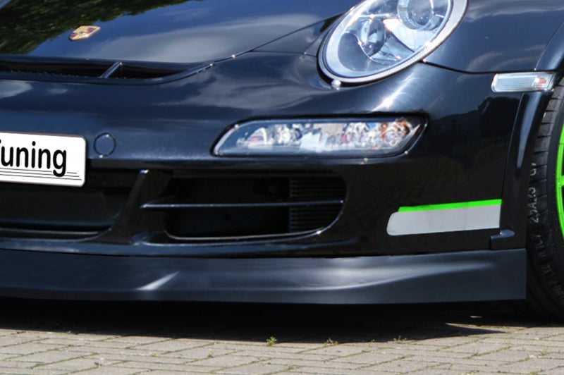 Frontspoiler ABS Porsche 911,997 ab Bj.: 2004-2008 Schwarz Glanz