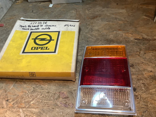 Opel Rekord D Caravan Rückleuchte rechts Original Opel NEU