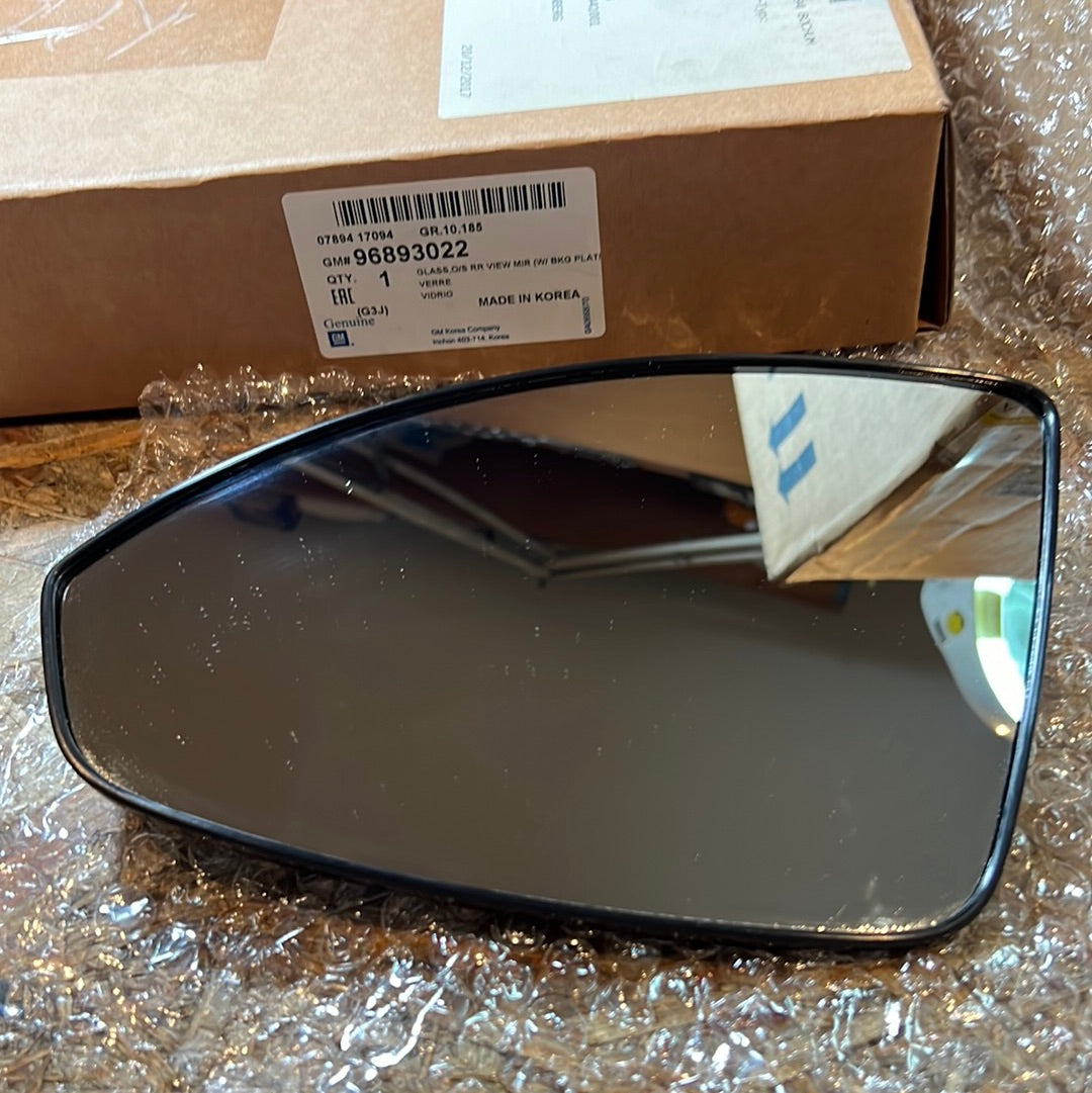 Original GM Chevrolet Spiegelglas Cruze Links NEU 96893022