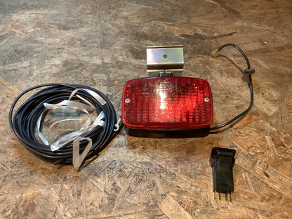 Opel Kadett E, Ascona C Nebelschlussleuchte-Set mit Kabel und Schalter Original GM NEU
