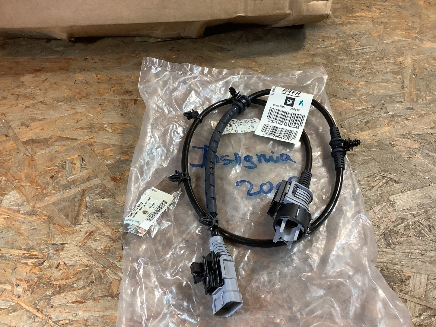 Opel Insignia A Kabel Geschwindigkeitssensor Original GM NEU
