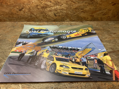 Opel Performance Kalender 2003
