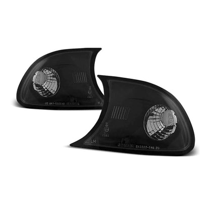 Frontblinker Schwarz passend für BMW E46 04.99-08.01 Coupé