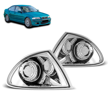 Frontblinker Chrom passend für BMW E46 05.98-08.01