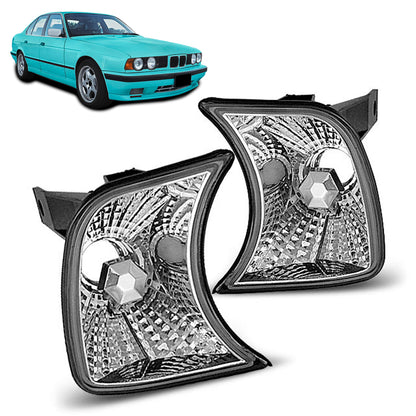 Frontblinker Chrom passend für BMW E34 02.88-12.95