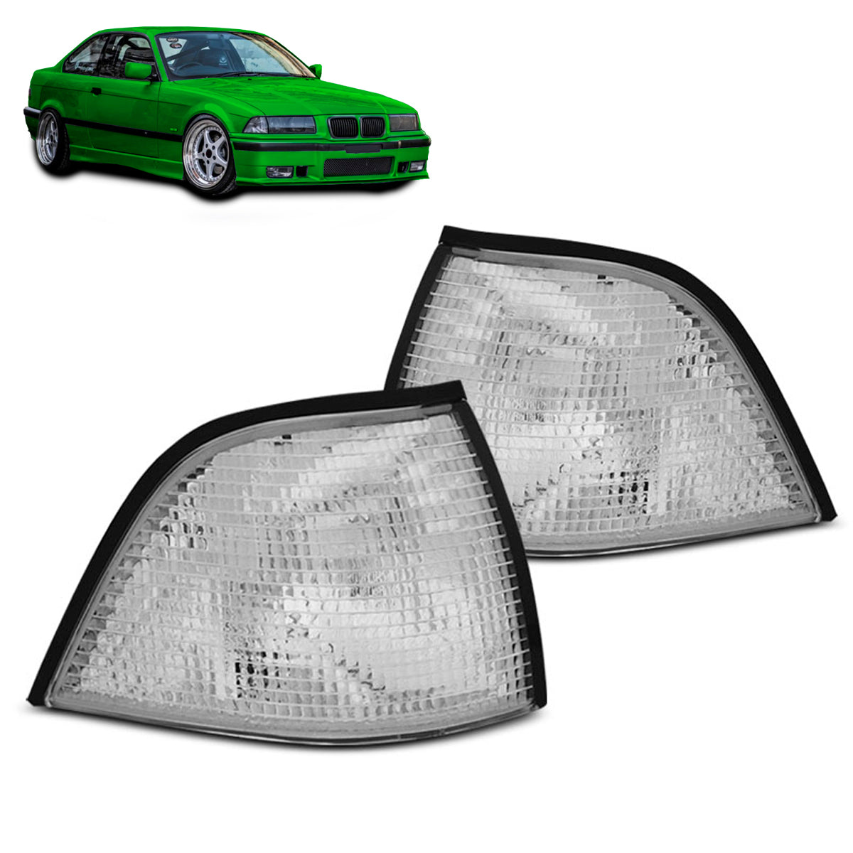 Frontblinker Rauch passend für BMW E36 12.90-09.99 Coupé