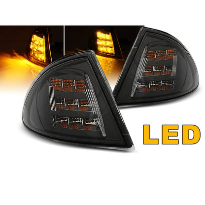 Frontblinker Schwarz LED passend für BMW E46 05.98-08.01
