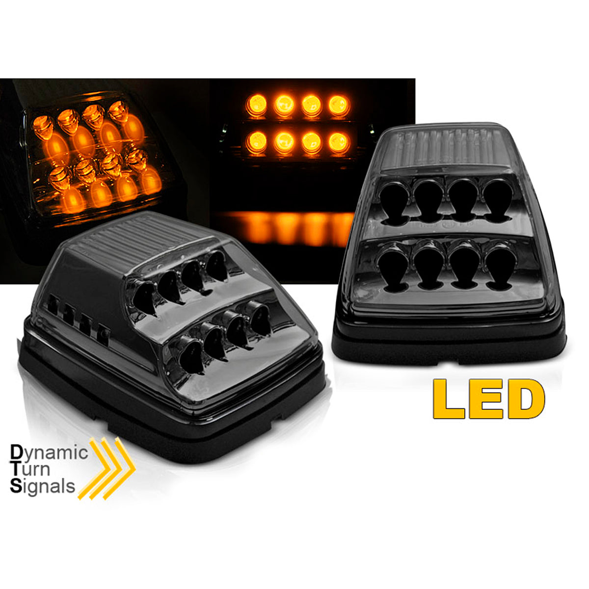 Front LED Blinker Rauch SEQ passend für Mercedes G-Klasse W463 90-12