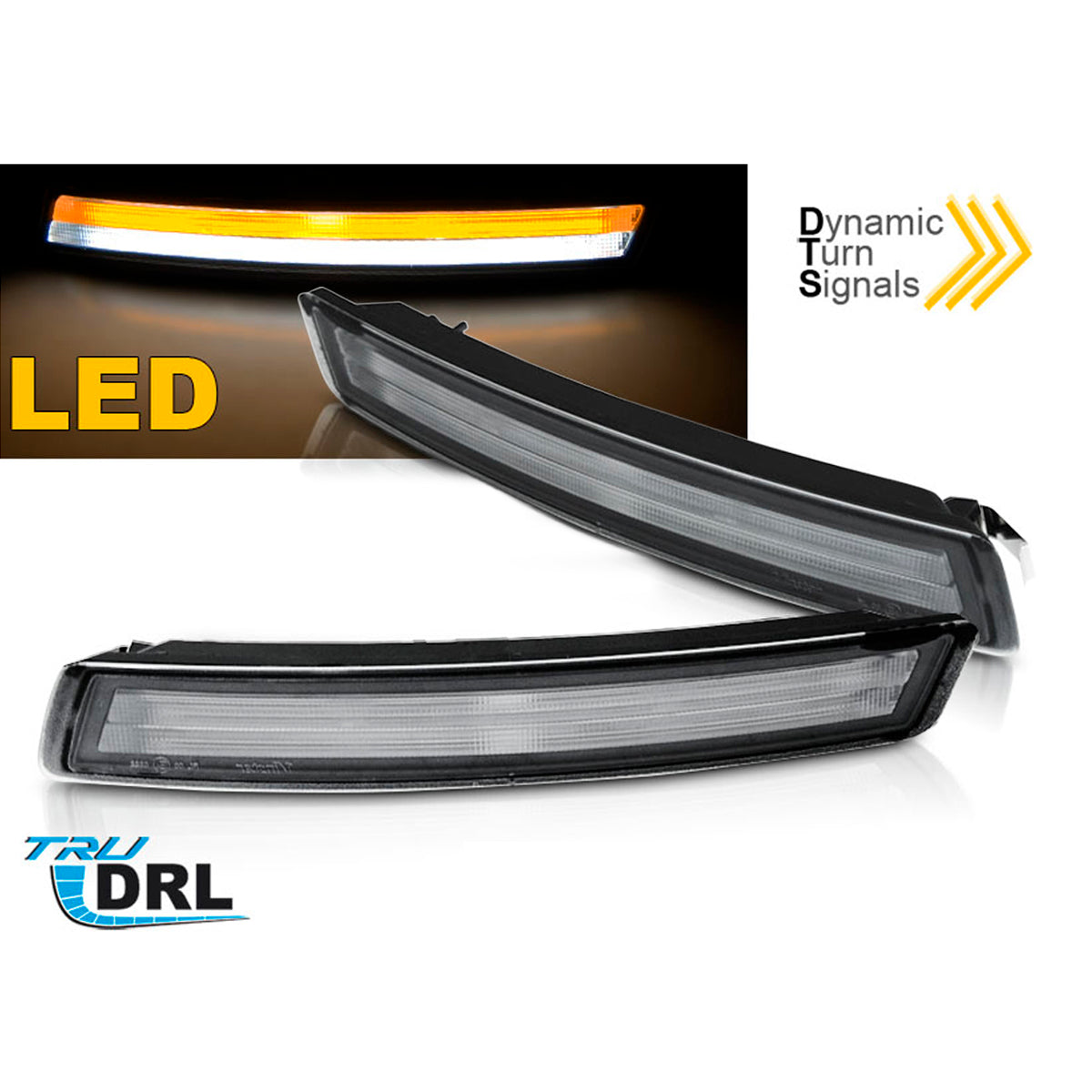 Frontblinker Weiß DRL SEQ LED passend für VW New Beetle 06-10