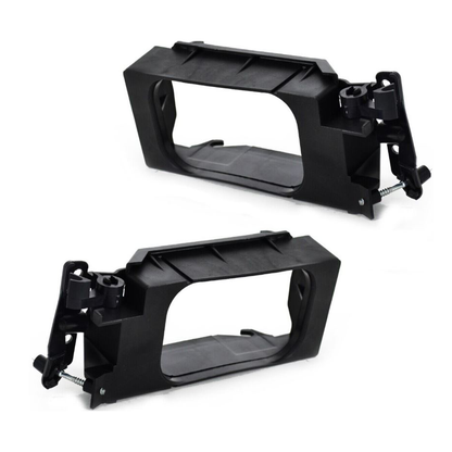 Nebelscheinwerfer Halter Set Schwarz ABS passend für BMW 3er E36 1991-1999