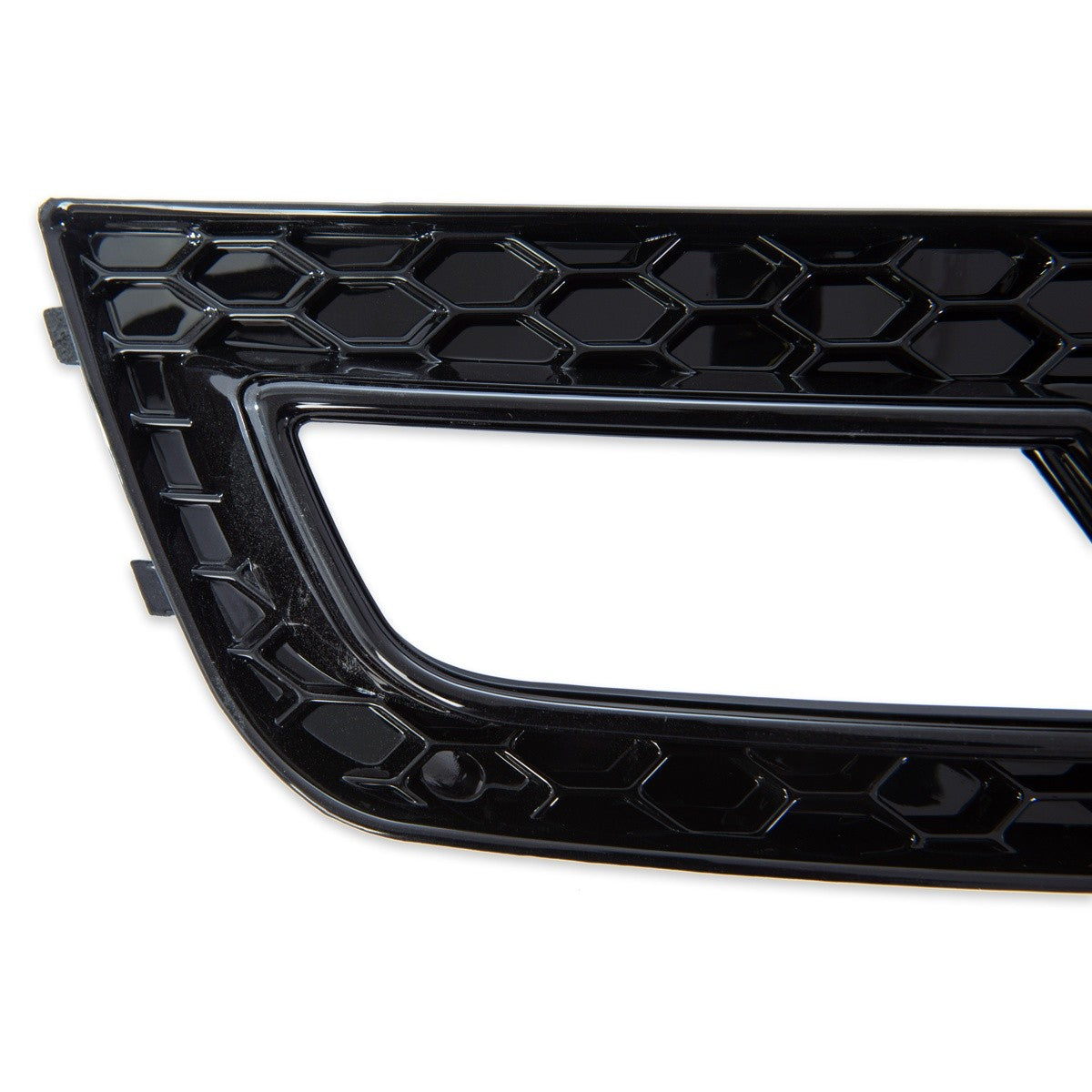 Nebelscheinwerferabdeckungen Hochglanz Schwarz passend für Audi A4 B8 8K 2011-2015