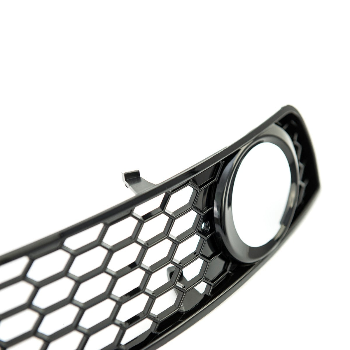 Nebelscheinwerferabdeckungen Hochglanz Schwarz passend für Audi A4 B6 8E 2001-2004