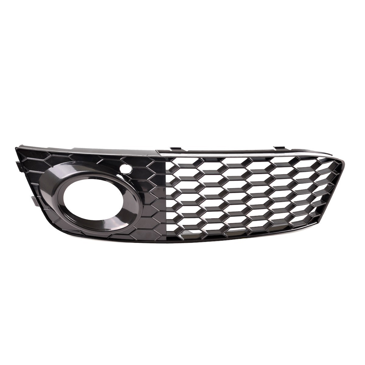 Nebelscheinwerferabdeckungen Hochglanz Schwarz passend für Audi A4 B8 8K 2007-2011