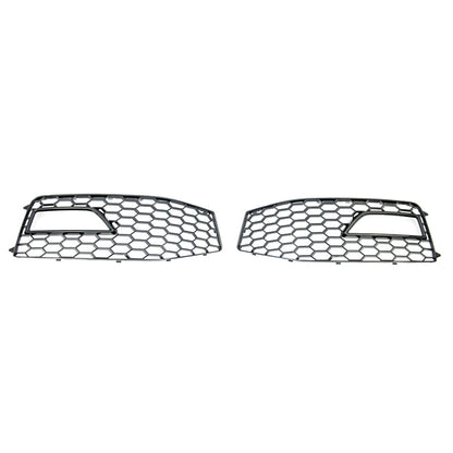 Nebelscheinwerferabdeckungen Hochglanz Schwarz passend für Audi A4 B8 8K 2012-2015