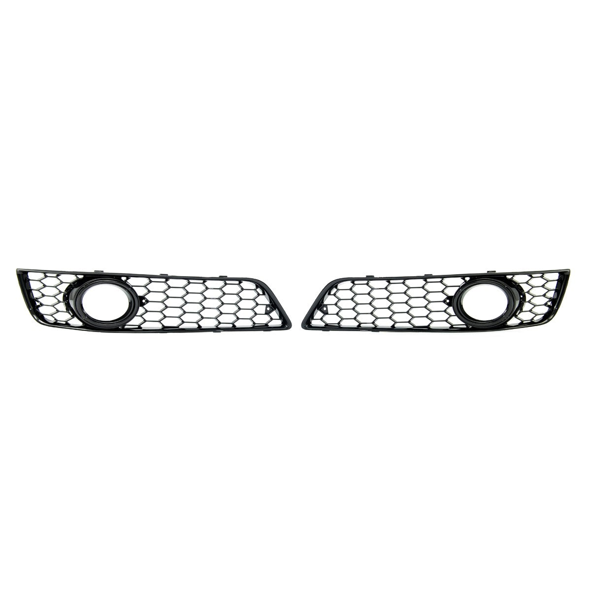 Nebelscheinwerferabdeckungen Hochglanz Schwarz passend für Audi A3 8P Sportback 2008-2013