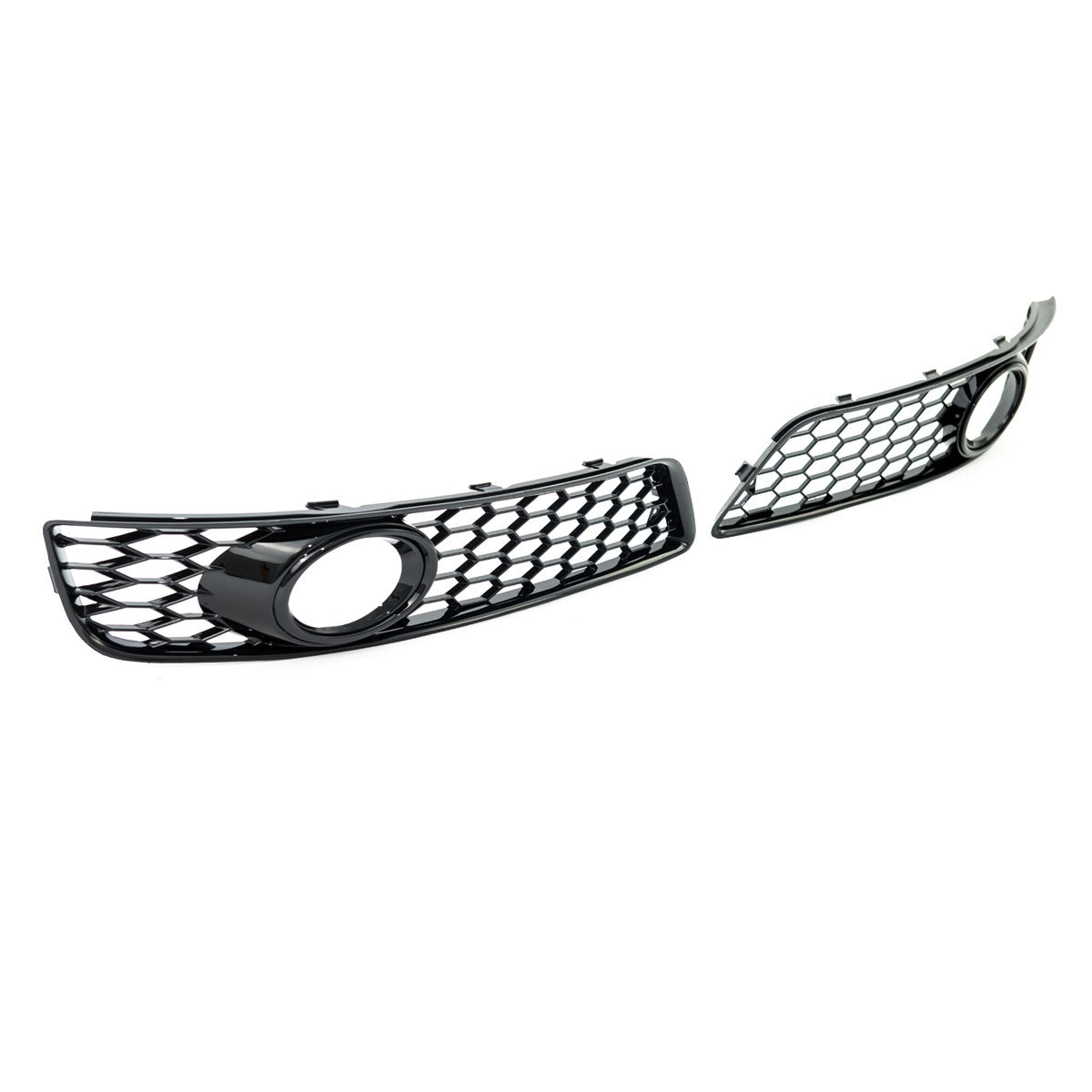 Nebelscheinwerferabdeckungen Hochglanz Schwarz passend für Audi A3 8P Sportback 2008-2013