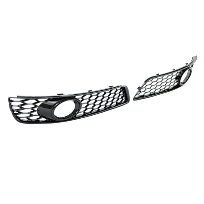 Nebelscheinwerferabdeckungen Hochglanz Schwarz passend für Audi A3 8P Sportback 2008-2013