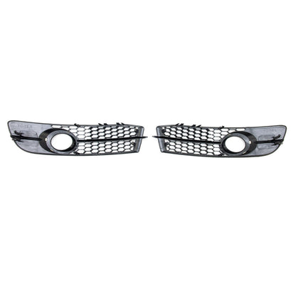 Nebelscheinwerferabdeckungen Hochglanz Schwarz passend für Audi A6 C6 4F 2008-2011