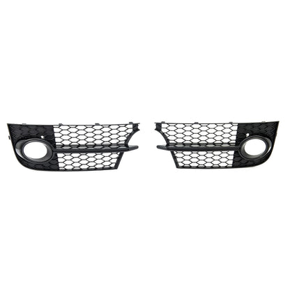 Hochglanz Schwarz Nebelscheinwerferabdeckungen Set passend für Audi TT 8J 2006-2014