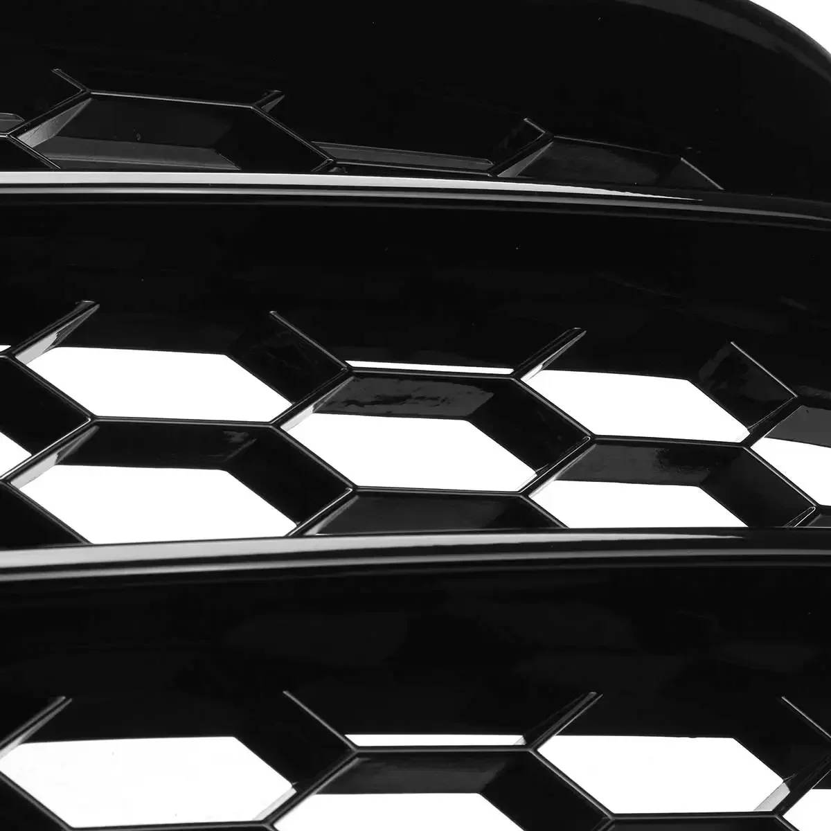 Nebelscheinwerferabdeckungen Hochglanz Schwarz passend für Audi A1 8X Sportback 2011-2015