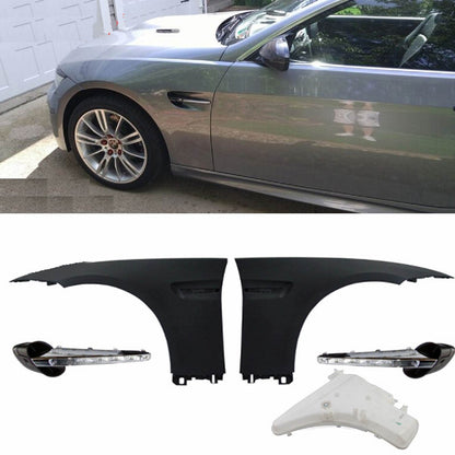 Kotflügel Set mit LED-Lüftungen passend für BMW 3er E90 E91 2004-2011