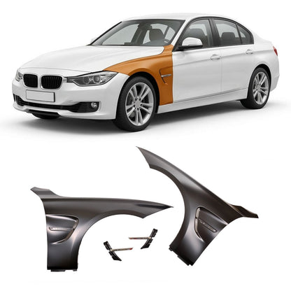 Frontkotflügel Set Stahl passend für BMW 3er F30 F31 2011-2018