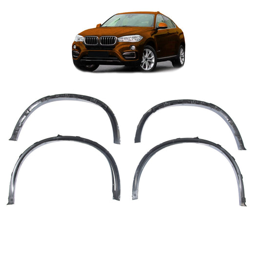 Breite Kotflügelverbreiterungen Set passend für BMW X6 F16 2014-2019