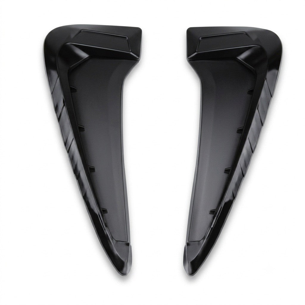 Frontkotflügel Luftkanäle Set Hochglanz Schwarz passend für BMW X5 F15 2013-2018