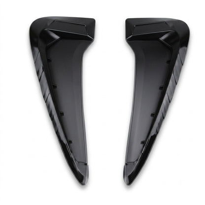 Frontkotflügel Luftkanäle Set Hochglanz Schwarz passend für BMW X5 F15 2013-2018