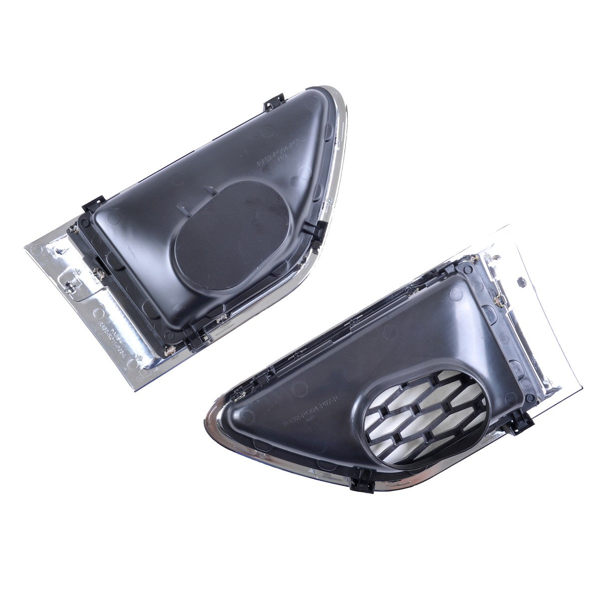 Frontkotflügelgrill Set Chrom Schwarz passend für Range Rover Sport 09-13