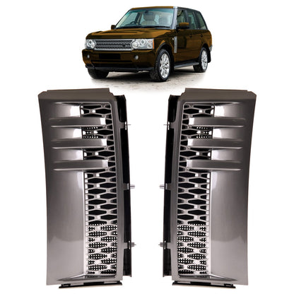 Frontkotflügelgrill Set Silber passend für Range Rover III L322 2002-2013