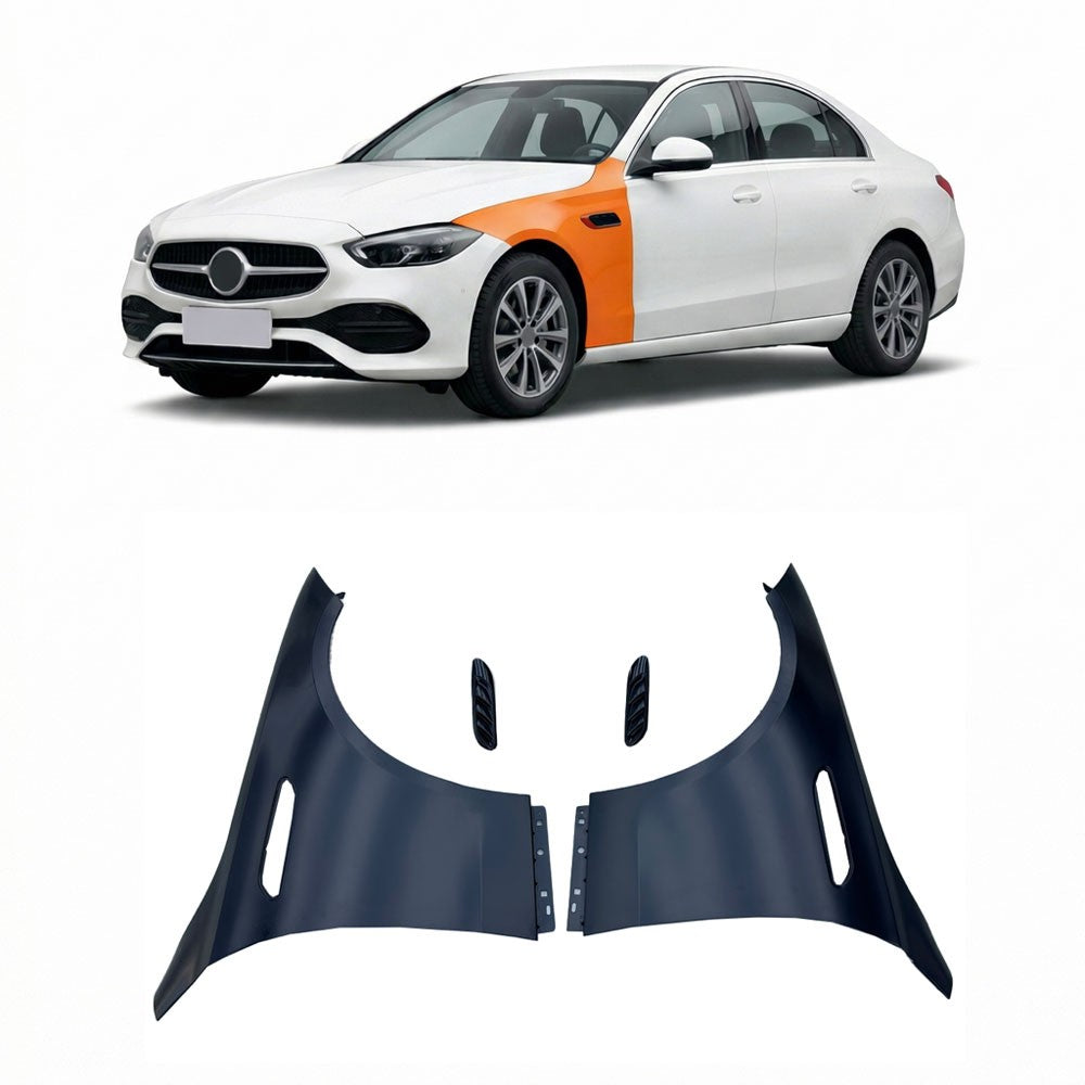 Stahl Kotflügel Set passend für Mercedes C-Klasse W206 Limousine Kombi 2021-
