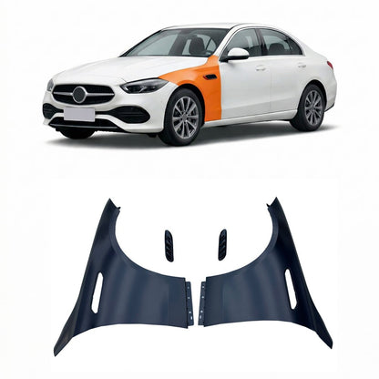 Stahl Kotflügel Set passend für Mercedes C-Klasse W206 Limousine Kombi 2021-