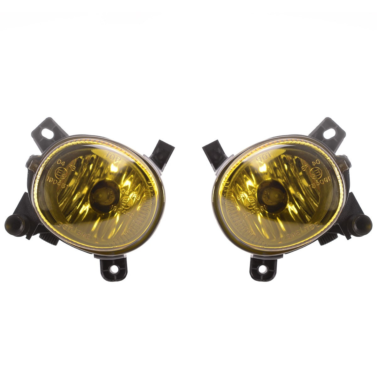 Gelbes Nebelscheinwerfer Set passend für Audi A4 A6 Q5 Seat Exeo VW Passat 2004-2013