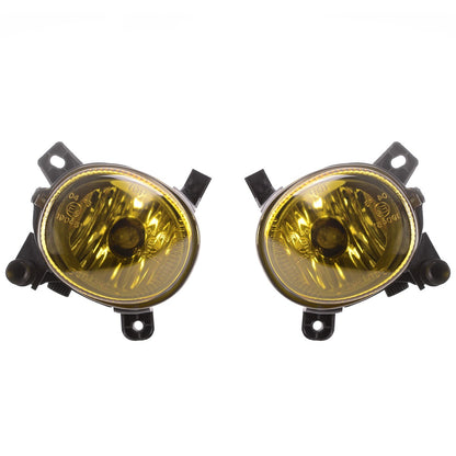 Gelbes Nebelscheinwerfer Set passend für Audi A4 A6 Q5 Seat Exeo VW Passat 2004-2013