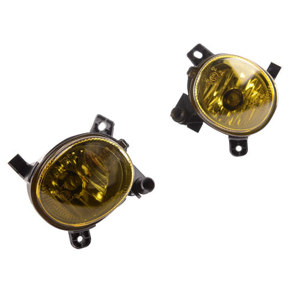Gelbes Nebelscheinwerfer Set passend für Audi A4 A6 Q5 Seat Exeo VW Passat 2004-2013
