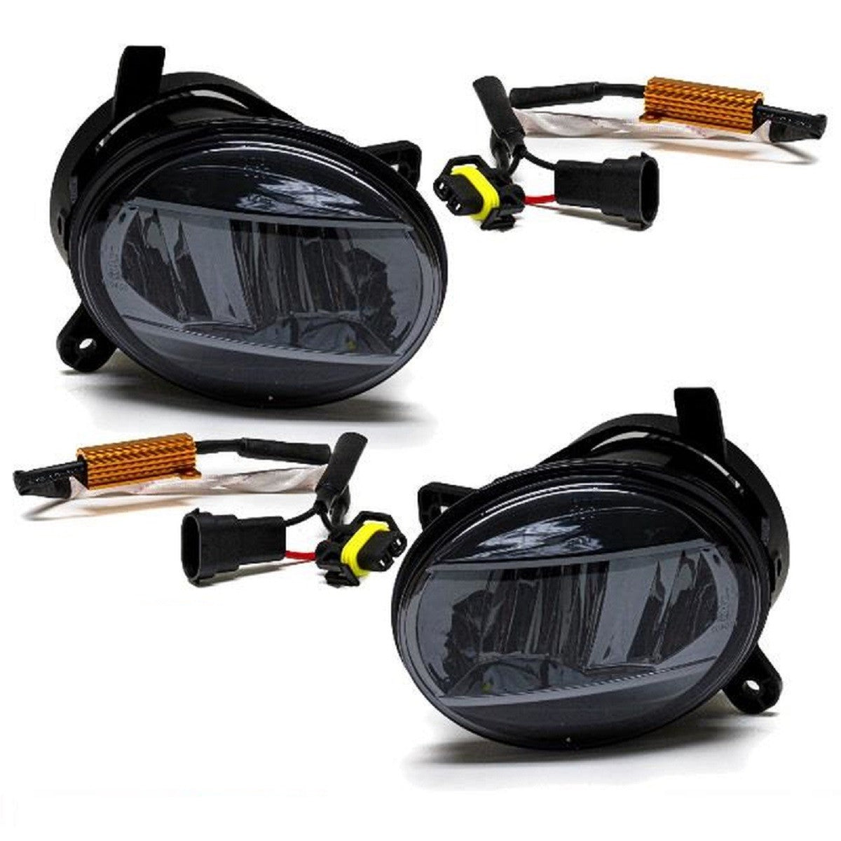 Rauchige Nebelscheinwerfer passend für Audi A4 B8 A6 C6 Q5 Seat Exeo 2004-2011