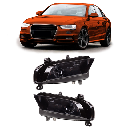 Nebelscheinwerfer Set Rauchig passend für Audi A4 B8 8K Facelift 2011-2015