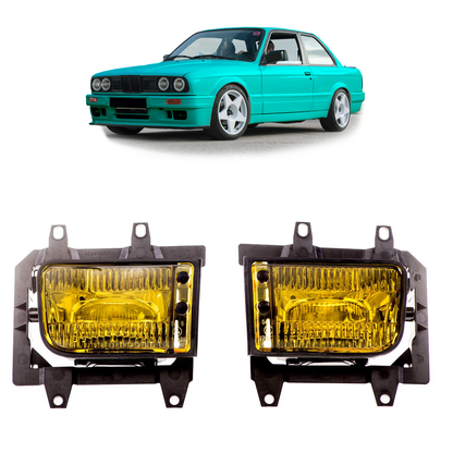 Nebelscheinwerfer Set Gelb passend für BMW 3er E30 Facelift 1988-1991
