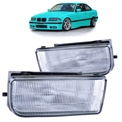 Klare Frontnebelscheinwerfer Set passend für BMW 3er E36 1991-2000