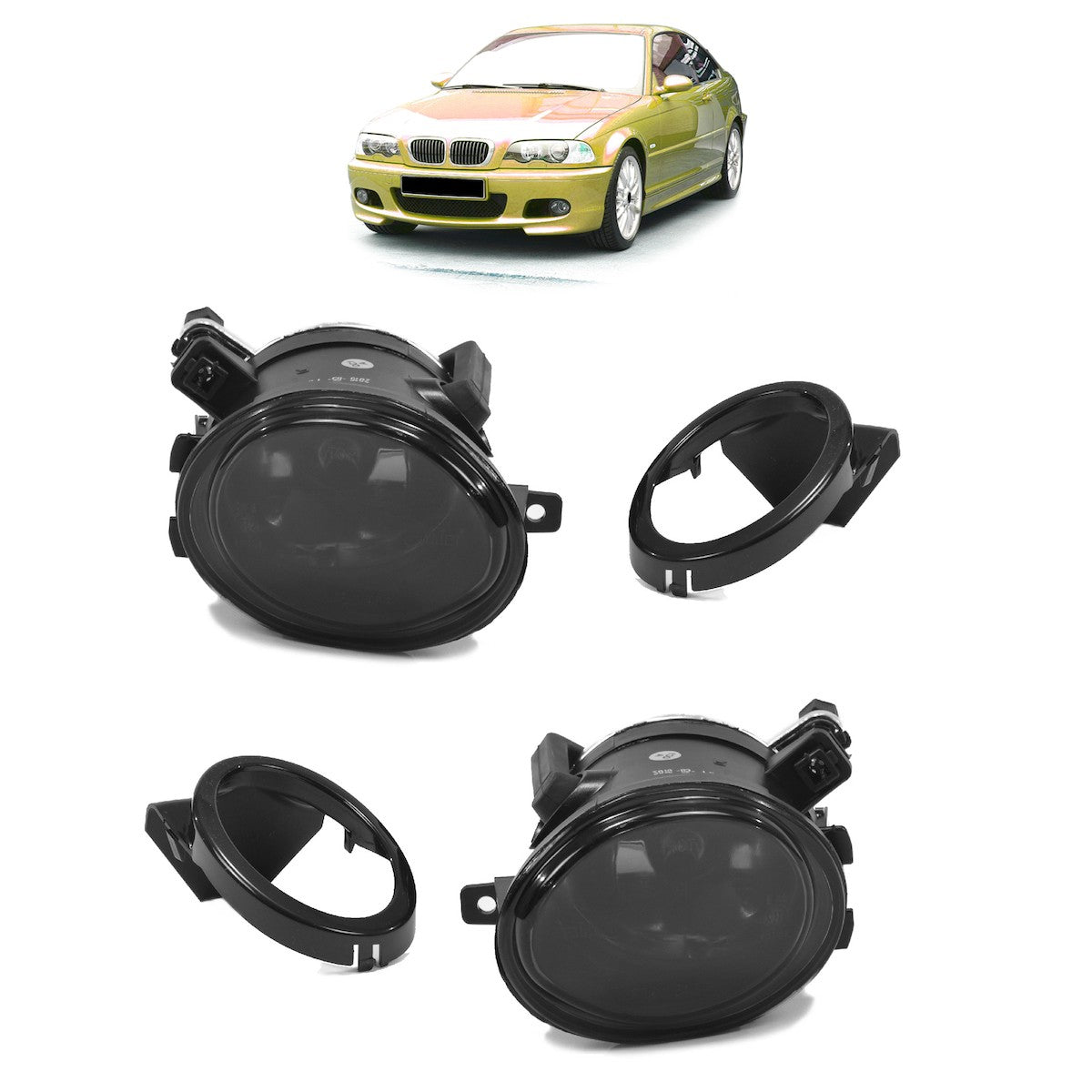Rauch Nebelscheinwerfer Set passend für BMW 3er E46 5er E39 1999-2005