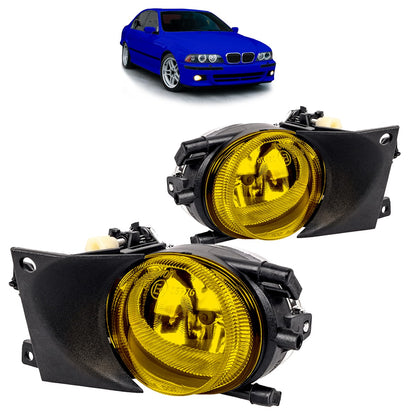 Nebelscheinwerfer Set Gelb passend für BMW 5er E39 Limousine Touring 2000-2003