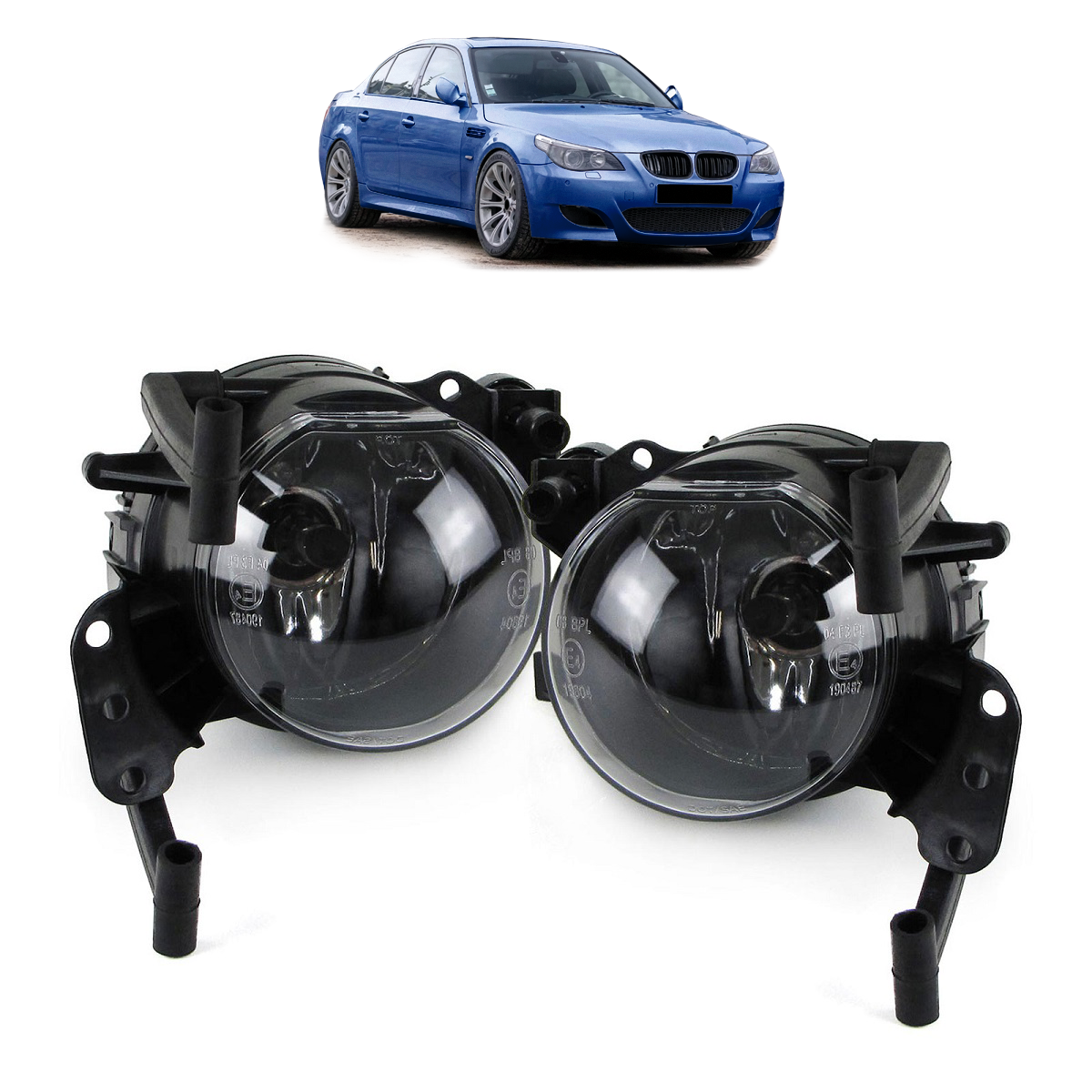 Halogen Nebelscheinwerfer Set passend für BMW 5er E60 E61 2003-2010