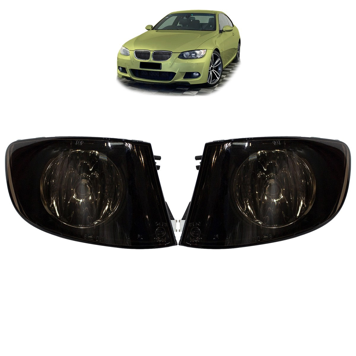 Nebelscheinwerfer Set Rauch passend für BMW 3er E92 Coupé E93 Cabrio 06-13
