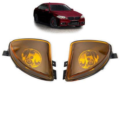 Gelbes Nebelscheinwerfer Set passend für BMW 5er F10/F11 2010-2013