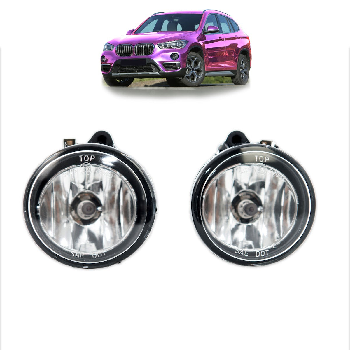Nebelscheinwerfer Set Klar passend für BMW X1 X3 X4 X5 X6 2014-2022