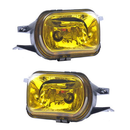 Gelbe Nebelscheinwerfer Set passend für Mercedes CLK C209 C-Klasse W203 SLK R170